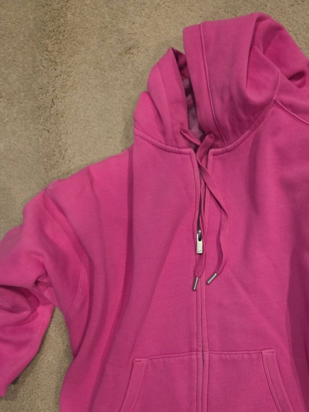 Victoria's Secret PINK NWOT Hot Pink Dog Sweatshirt S